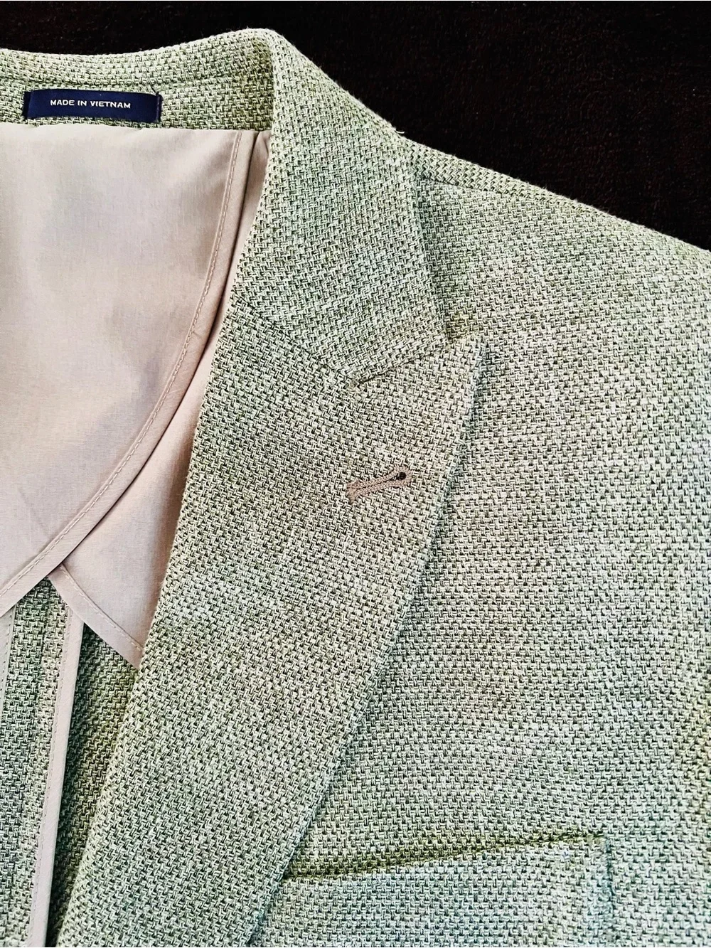 NWOT, Joseph Abboud Light Green Textured Sport Coat